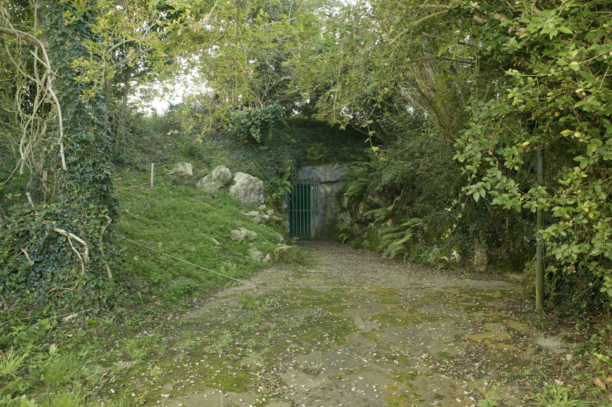 Entrada de la Cueva de Altamira